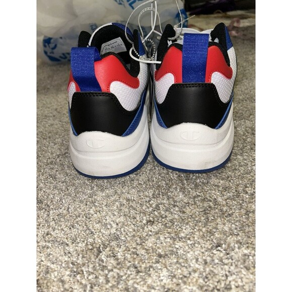 Champion Sneakers Mens 11.5 Red White Blue Black Streetwear - Picture 3 of 7